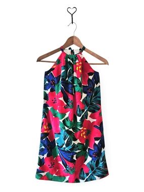 Armani Exchange Floral Print Mini Dress, Size 4 EUC